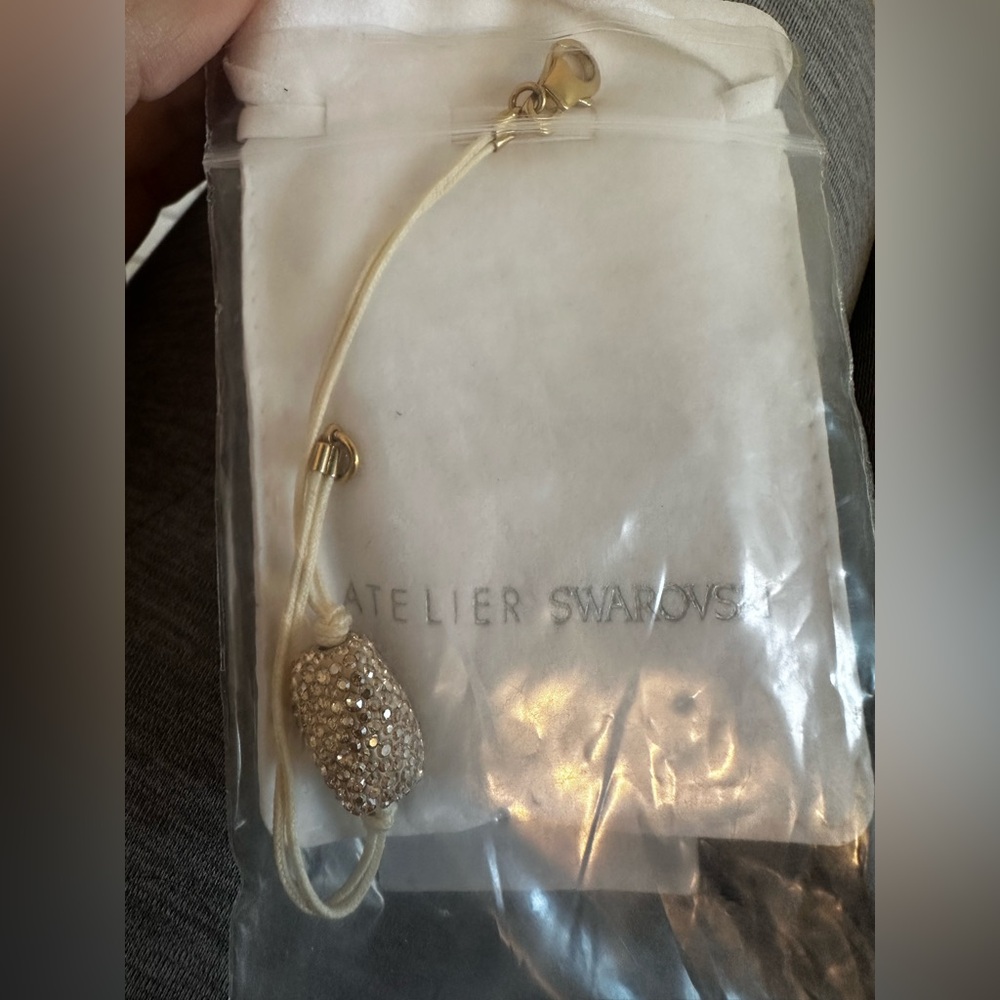 Atelier Swarovski Gold and Silver Crystal Bracelet - Picture 2 of 4